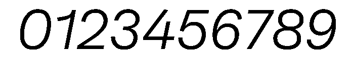 AT Reply Light Italic Font OTHER CHARS