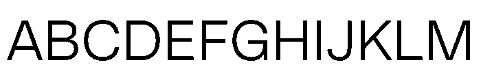 AT Reply Light Font UPPERCASE