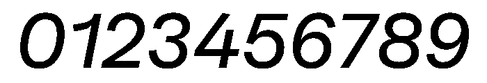 AT Reply Regular Italic Font OTHER CHARS