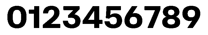 AtAero Bold Font OTHER CHARS