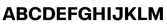 AtAero Bold Font UPPERCASE