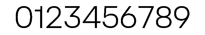 AtAero Light Font OTHER CHARS