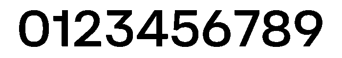 AtAero Medium Font OTHER CHARS