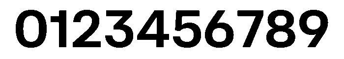 AtAero Semibold Font OTHER CHARS