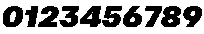AtAero SuperItalic Font OTHER CHARS