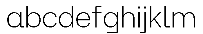 AtAero Thin FONT