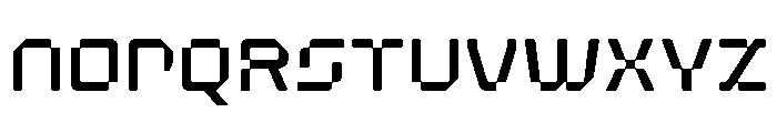 AtAmiga Raster Font UPPERCASE