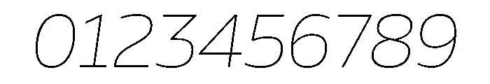 AtChrome AirItalic Font OTHER CHARS