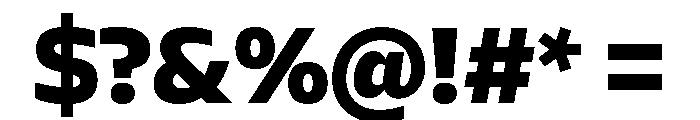 AtChrome Black Font OTHER CHARS