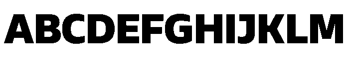 AtChrome Black Font UPPERCASE
