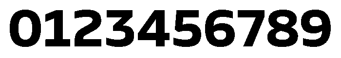 AtChrome Bold Font OTHER CHARS