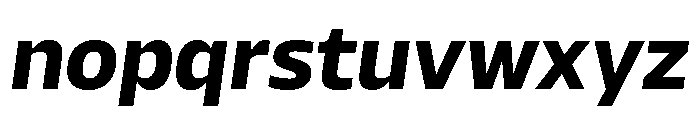 AtChrome BoldItalic Font LOWERCASE