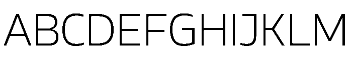 AtChrome Light Font UPPERCASE
