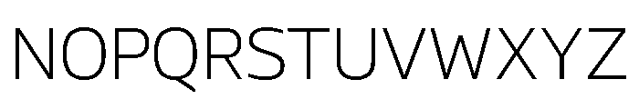 AtChrome Light Font UPPERCASE