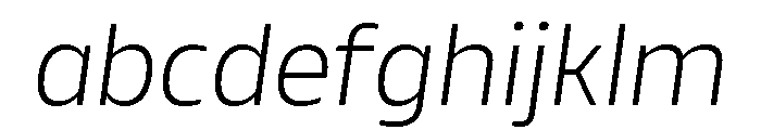 AtChrome LightItalic FONT