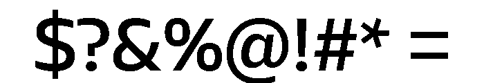 AtChrome Medium Font OTHER CHARS