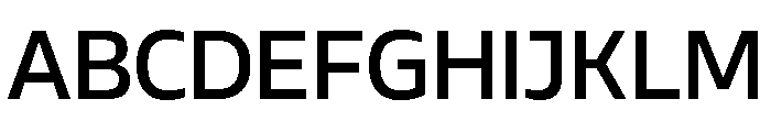 AtChrome Medium Font UPPERCASE
