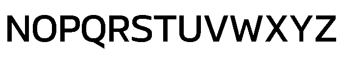 AtChrome Medium Font UPPERCASE