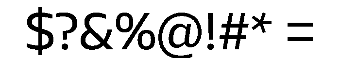 AtChrome Regular Font OTHER CHARS
