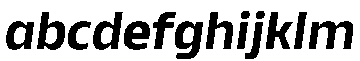 AtChrome SemiboldItalic FONT