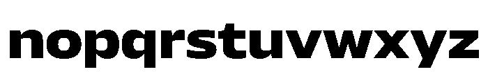 AtChromeExtended Black Font LOWERCASE