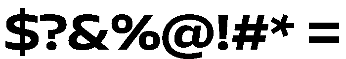 AtChromeExtended Bold Font OTHER CHARS