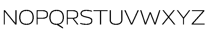 AtChromeExtended Light Font UPPERCASE