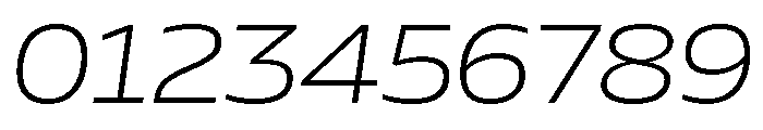 AtChromeExtended LightItalic Font OTHER CHARS