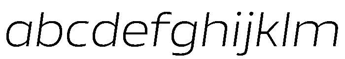 AtChromeExtended LightItalic FONT