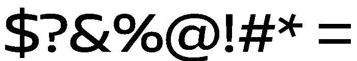 AtChromeExtended Medium Font OTHER CHARS