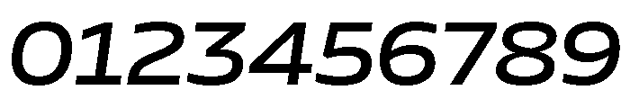 AtChromeExtended MediumItalic Font OTHER CHARS