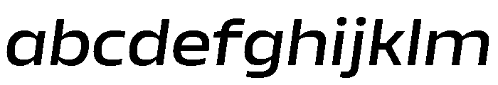 AtChromeExtended MediumItalic FONT