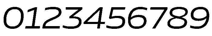 AtChromeExtended RetinaItalic Font OTHER CHARS