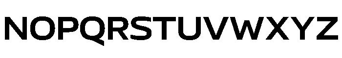 AtChromeExtended Semibold Font UPPERCASE