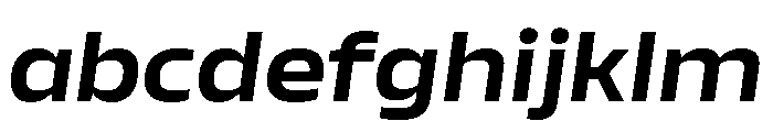 AtChromeExtended SemiboldItalic FONT