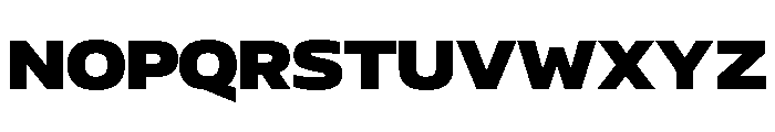 AtChromeExtended Super Font UPPERCASE