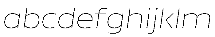AtChromeX Extended AirItalic FONT