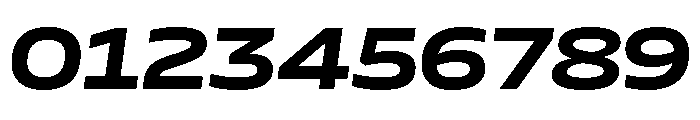 AtChromeX Extended BoldItalic Font OTHER CHARS
