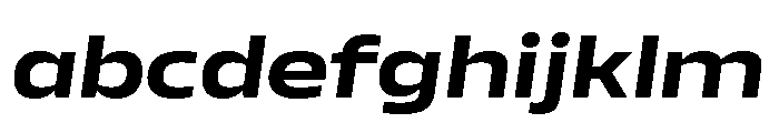 AtChromeX Extended BoldItalic FONT
