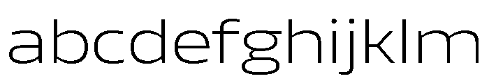 AtChromeX Extended Light FONT
