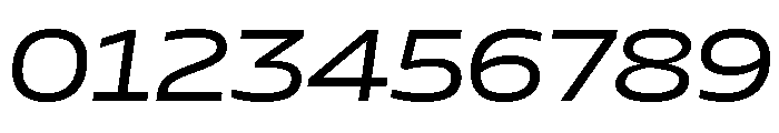 AtChromeX Extended RegularItalic Font OTHER CHARS