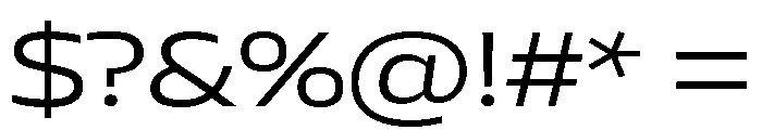 AtChromeX Extended Retina Font OTHER CHARS
