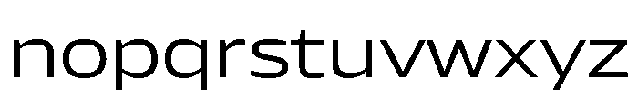 AtChromeX Extended Retina Font LOWERCASE