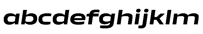 AtChromeXX Extended BoldItalic FONT