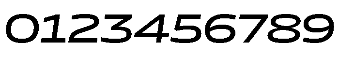 AtChromeXX Extended MediumItalic Font OTHER CHARS