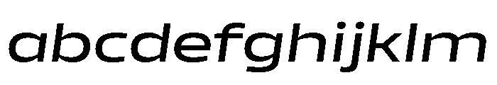 AtChromeXX Extended MediumItalic FONT