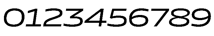 AtChromeXX Extended RegularItalic Font OTHER CHARS