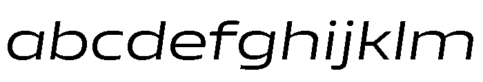 AtChromeXX Extended RetinaItalic FONT