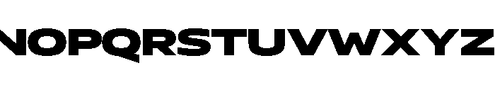 AtChromeXX Extended Super Font UPPERCASE