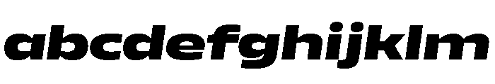 AtChromeXX Extended SuperItalic FONT